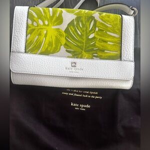 Kate Spade Kari Perri Lane Magnolia Clutch Crossbody Bag